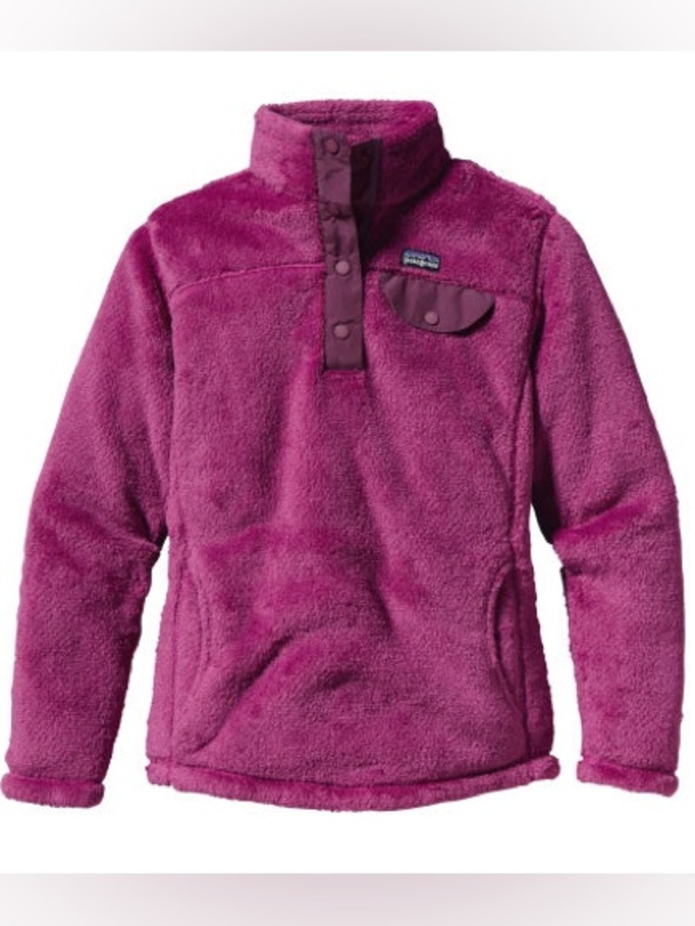 Patagonia Women's Purple Re-Tool Snap-T® Fleece Pullover Size Small 54692